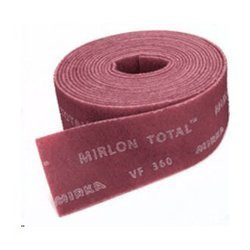 Скотч-брайт в рулоне P 360 MIRLON красный MIRKA (10м)