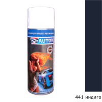 441 индиго алкидная автоэмаль аэрозоль АВТОН (520мл)