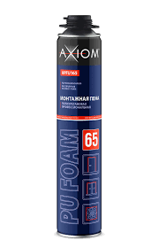 AXIOM Пена полиурет монтажная профессиональная всесезонная 65 APFU165