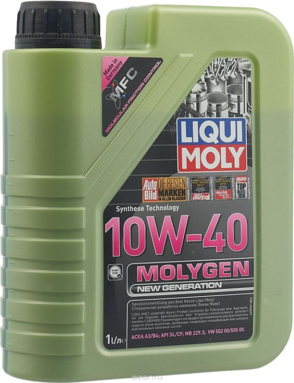 Масло LIQUI-MOLY 10W40 MOLYGEN SJ/CF (1л)  9059