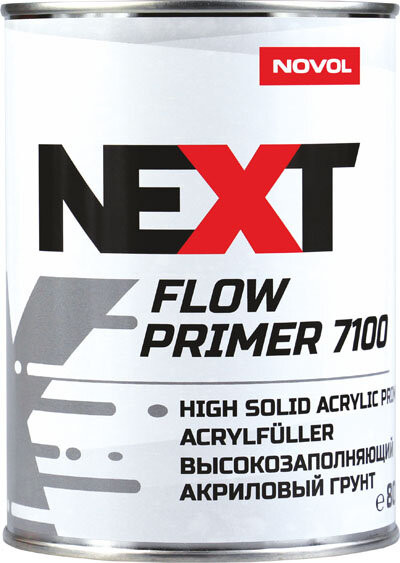 FLOW PRIMER 7100 - Высокозаполняющий акриловый грунт белый