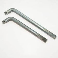 Вороток Г-образн. 1/2" 230 мм с лопаткой НИЗ