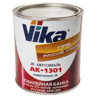 210 кремовая акриловая автоэмаль АК-1301 VIKA (0,85кг)