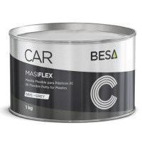Шпатлевка по пластику MASI-FLEX серая BESA (1кг)