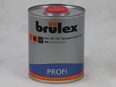 Лак Brulex 2K-HS-Profi/профи 1л.+0,5л. (компл)