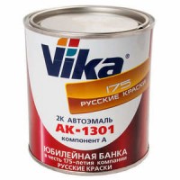 497 ИСПРАВЛЕНО васильковая акриловая автоэмаль АК-1301 VIKA (0,85кг)
