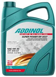 Масло ADDINOL Super Power MV 5/30 4л синт 0537