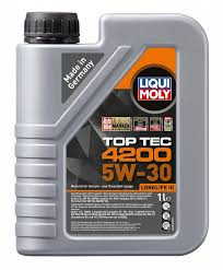 Масло LIQUI-MOLY 5W30 TOP TEC 4200 для VW SM/CF (1л)  7660